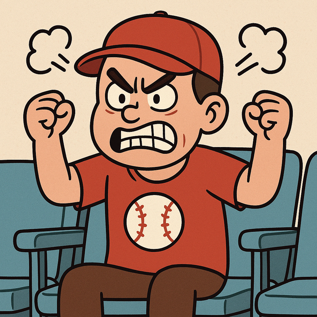 화난 야구팬