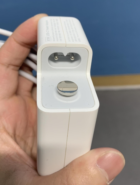 헤드를 제거한 모습