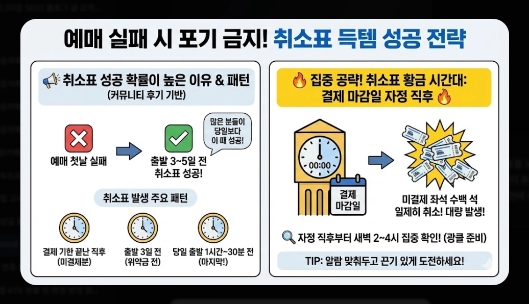2026년 설날 KTX 예매 일정 및 팁 총정리