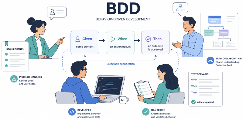 BDD 삽화 이미지
