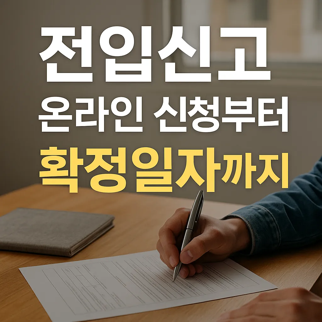 전입신고 온라인