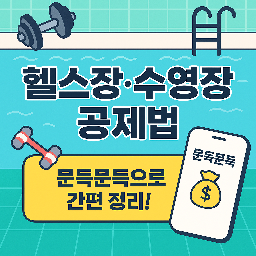 문득문득 사이트 헬스장 수영장 소득공제 방법 정리