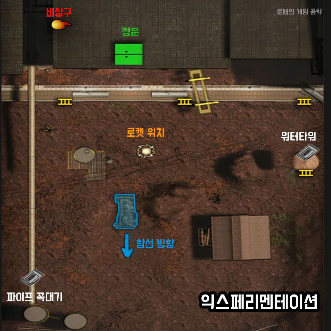 리썰컴퍼니 익스페리멘테이션(Experimentation) 맵 지도