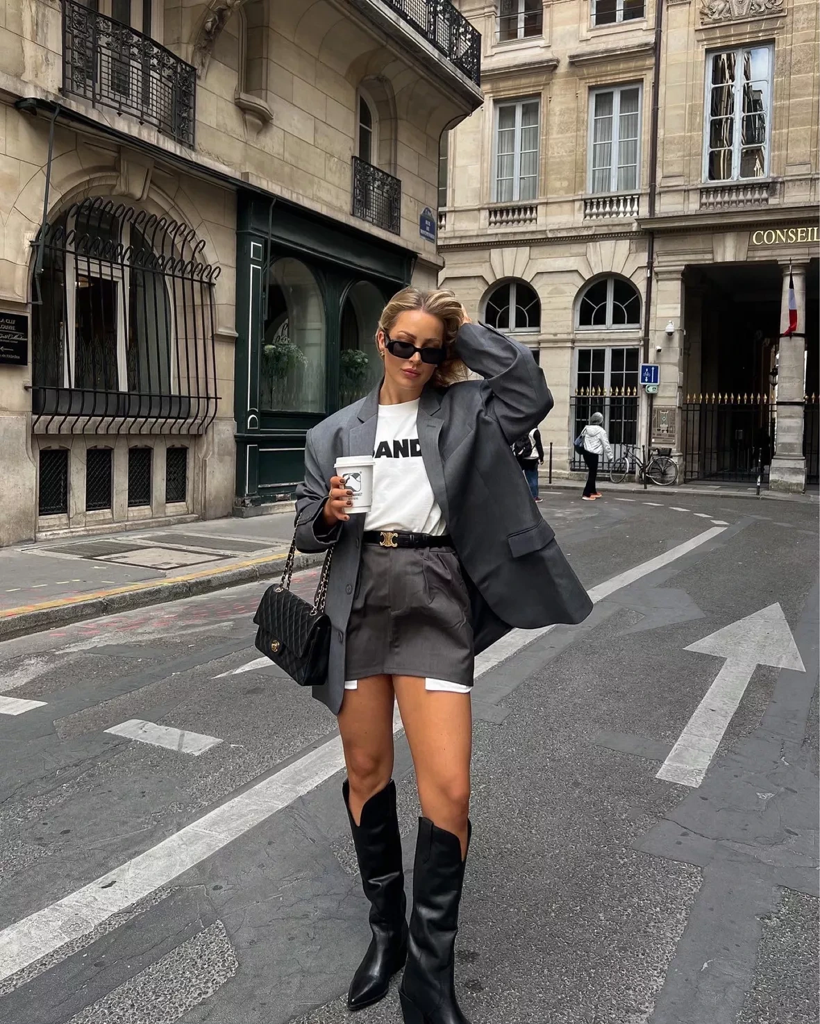 Celine Boots & Blazer