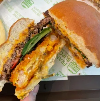 프랭크버거 메뉴 가격 추천 치즈버거 사이즈_5