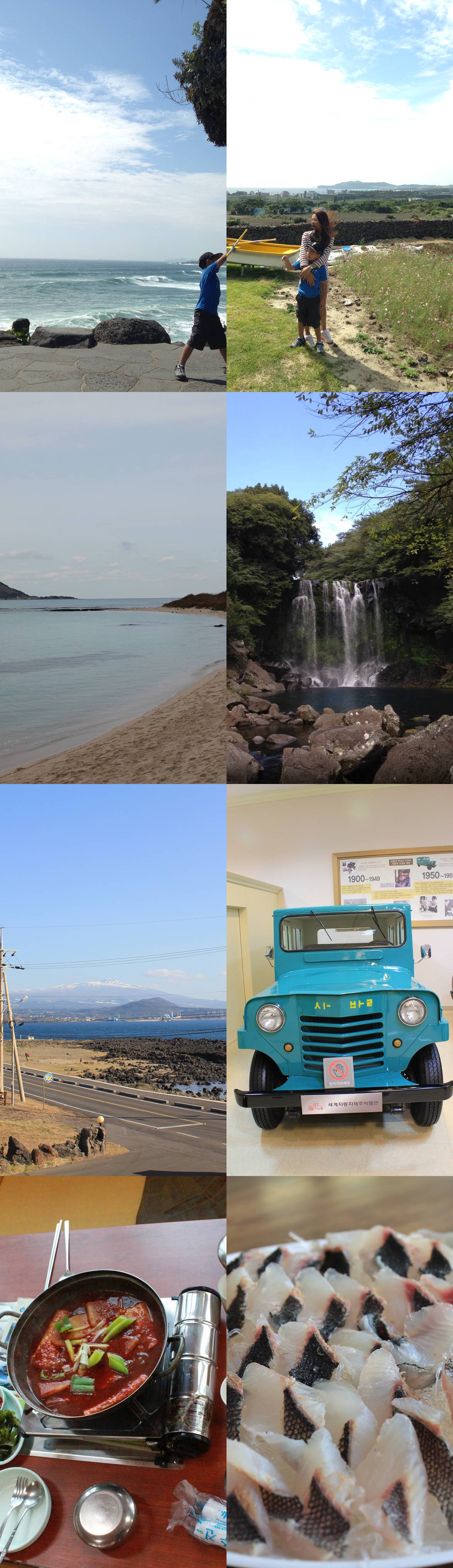 제주도서귀포,산방산,천지연,갈치조림,회