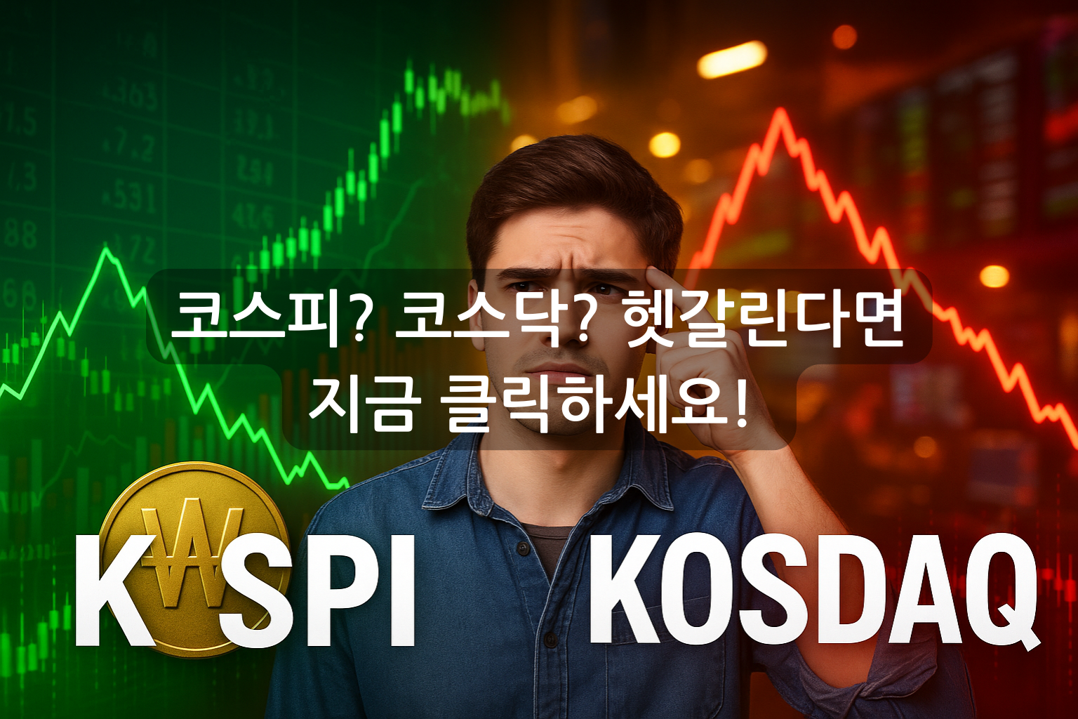 코스피? 코스닥? 헷갈린다면 지금 클릭하세요!