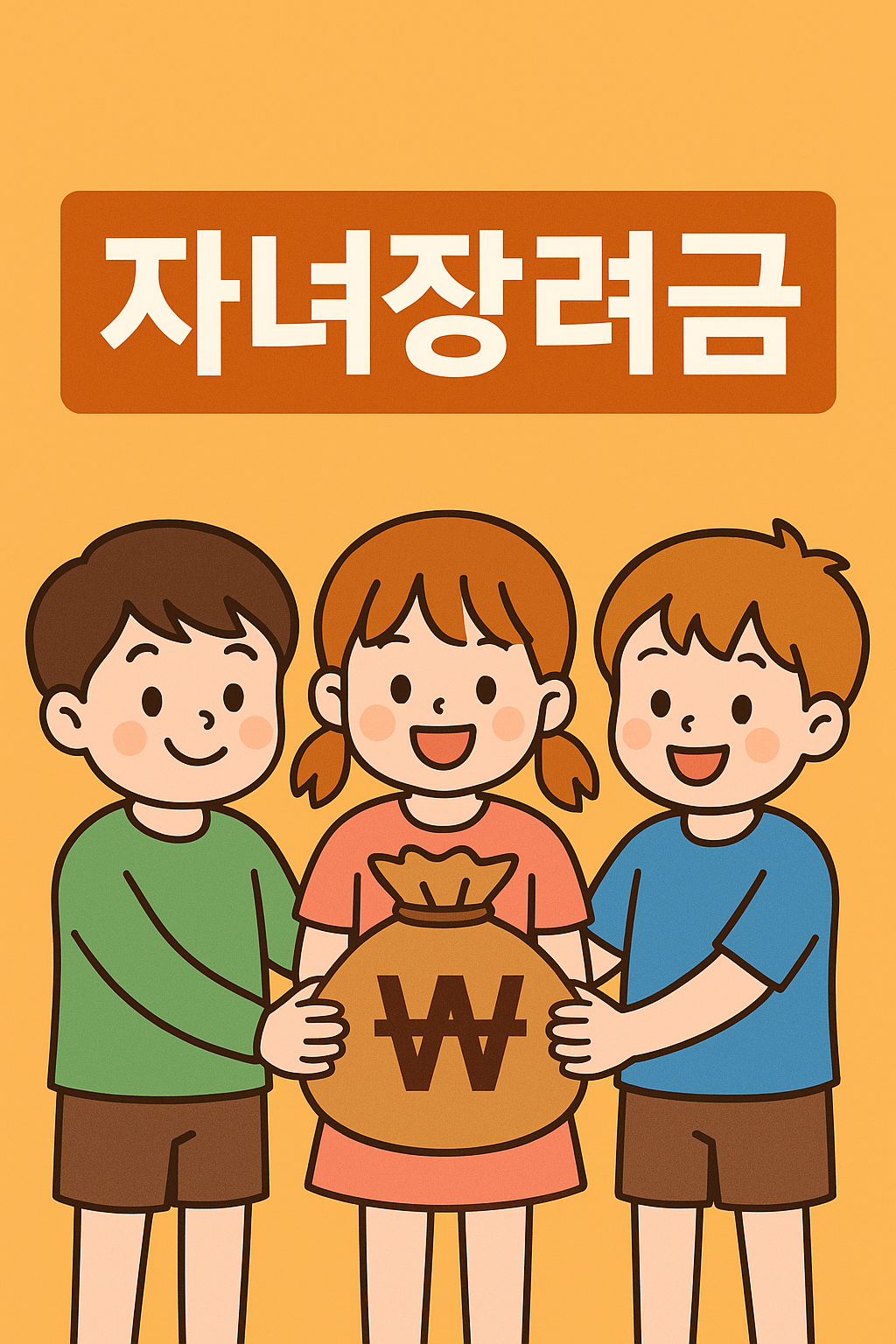 자녀 장녀금 조건