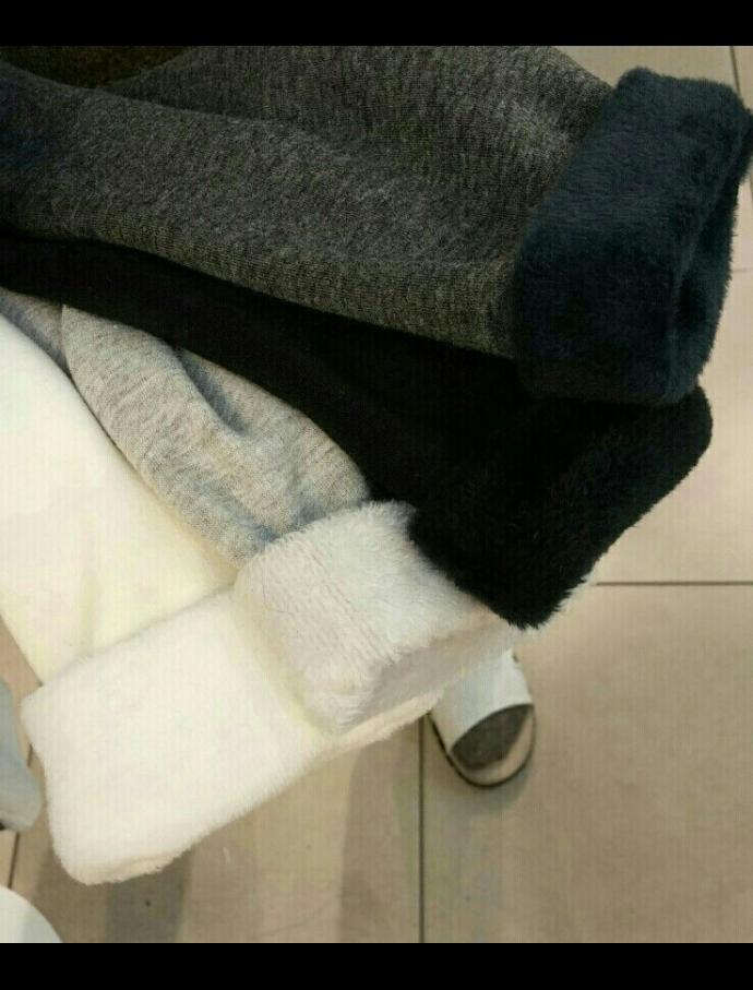 여성 밍크 겨울 융레깅스