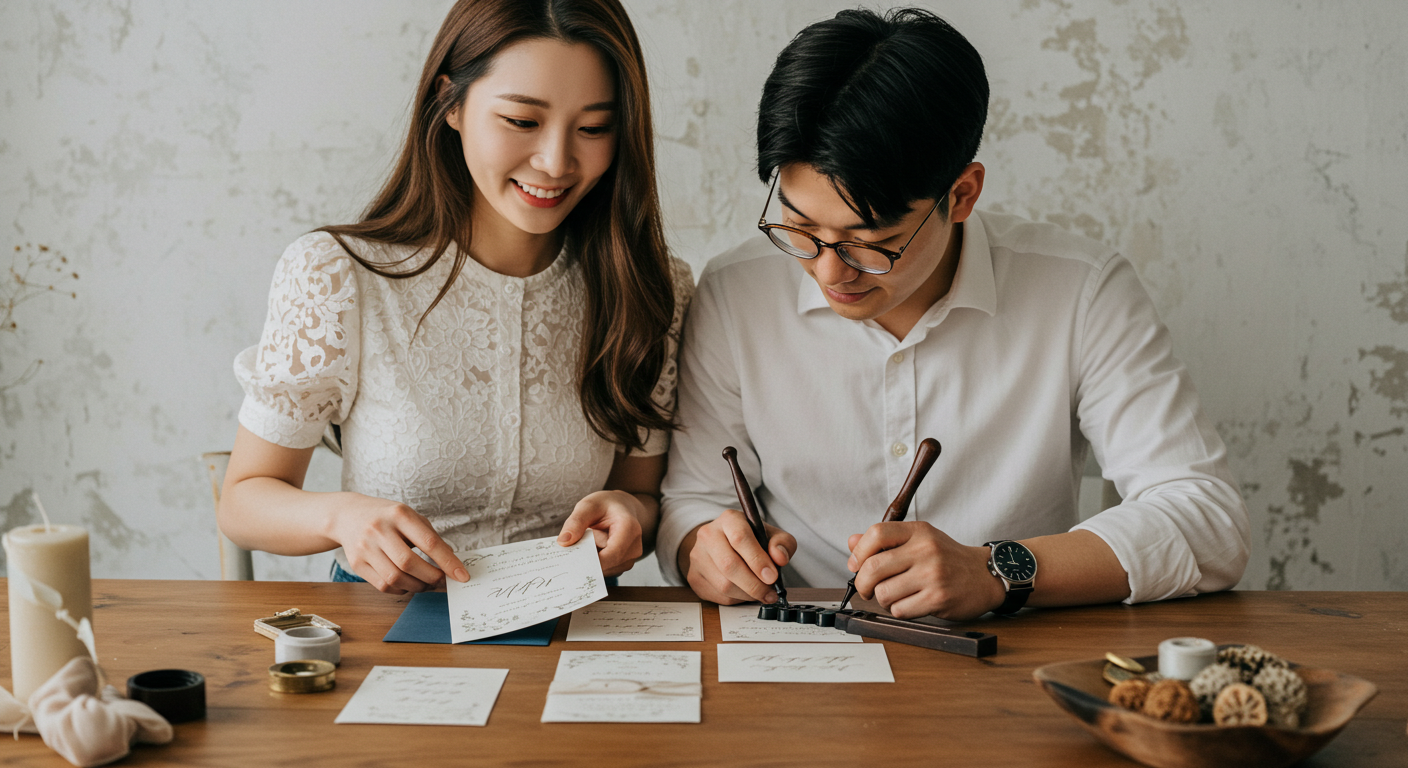 주례 없는 결혼식 멘트
