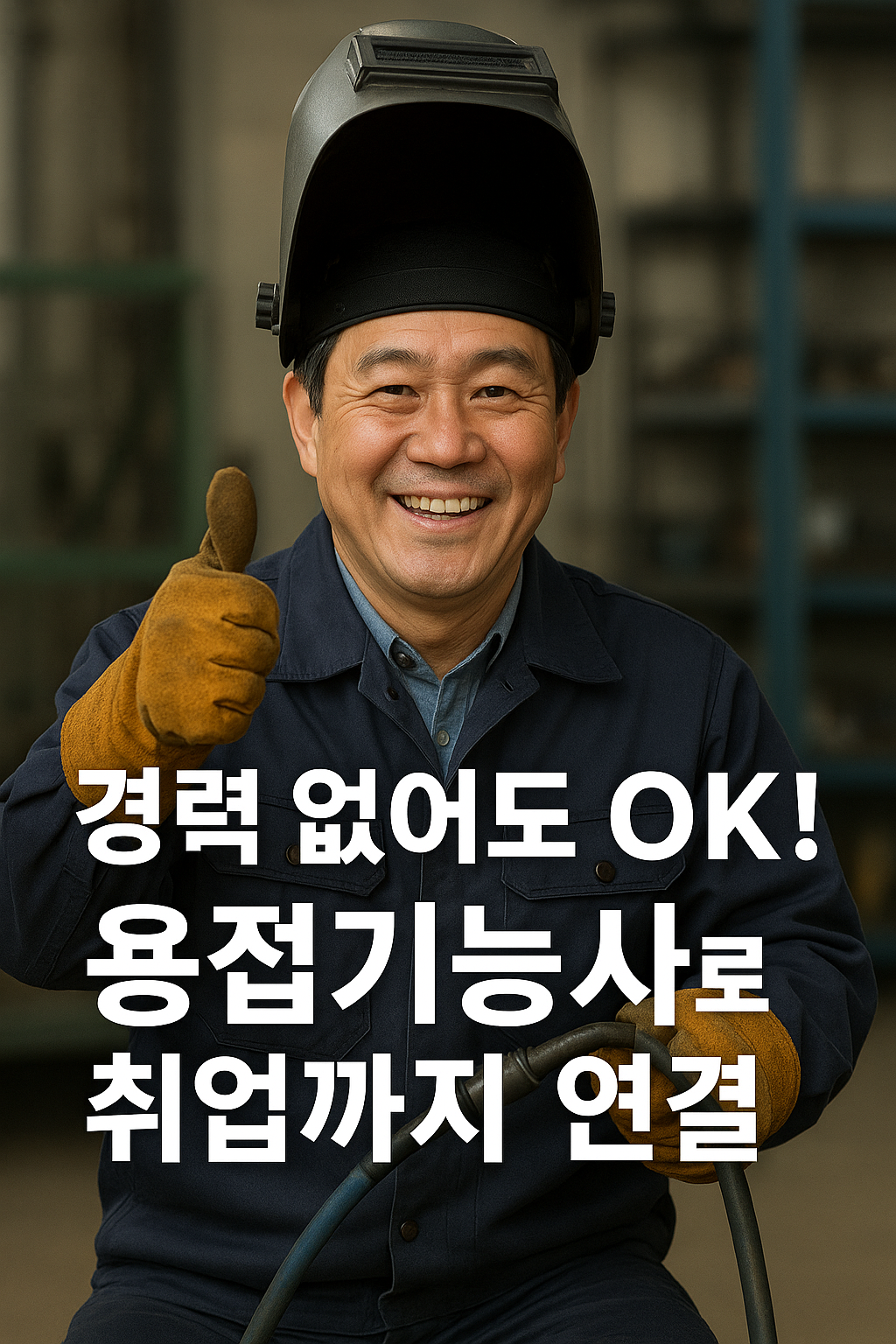경력 없어도 OK! 용접기능사로 취업까지 연결