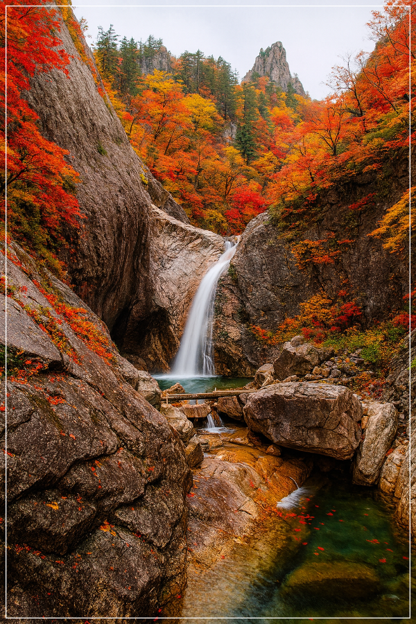 설악산 천불동 AI 이미지