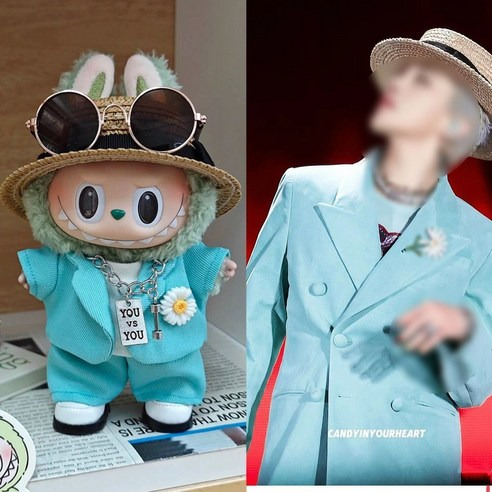 라부부 꾸미기 K-POP 스타 스타일
