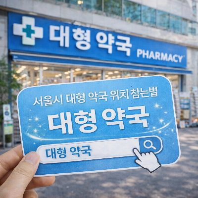 서울시 창고형 약국 30% 싸게 이용하는법