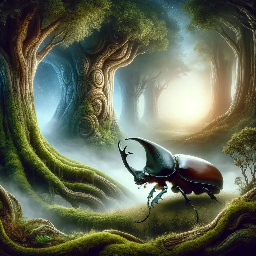 장수풍뎅이 나오는 꿈 해몽