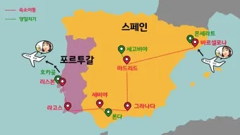 스페인 포르투갈 여행 최적시기 기후별 일정짜기 팁_3