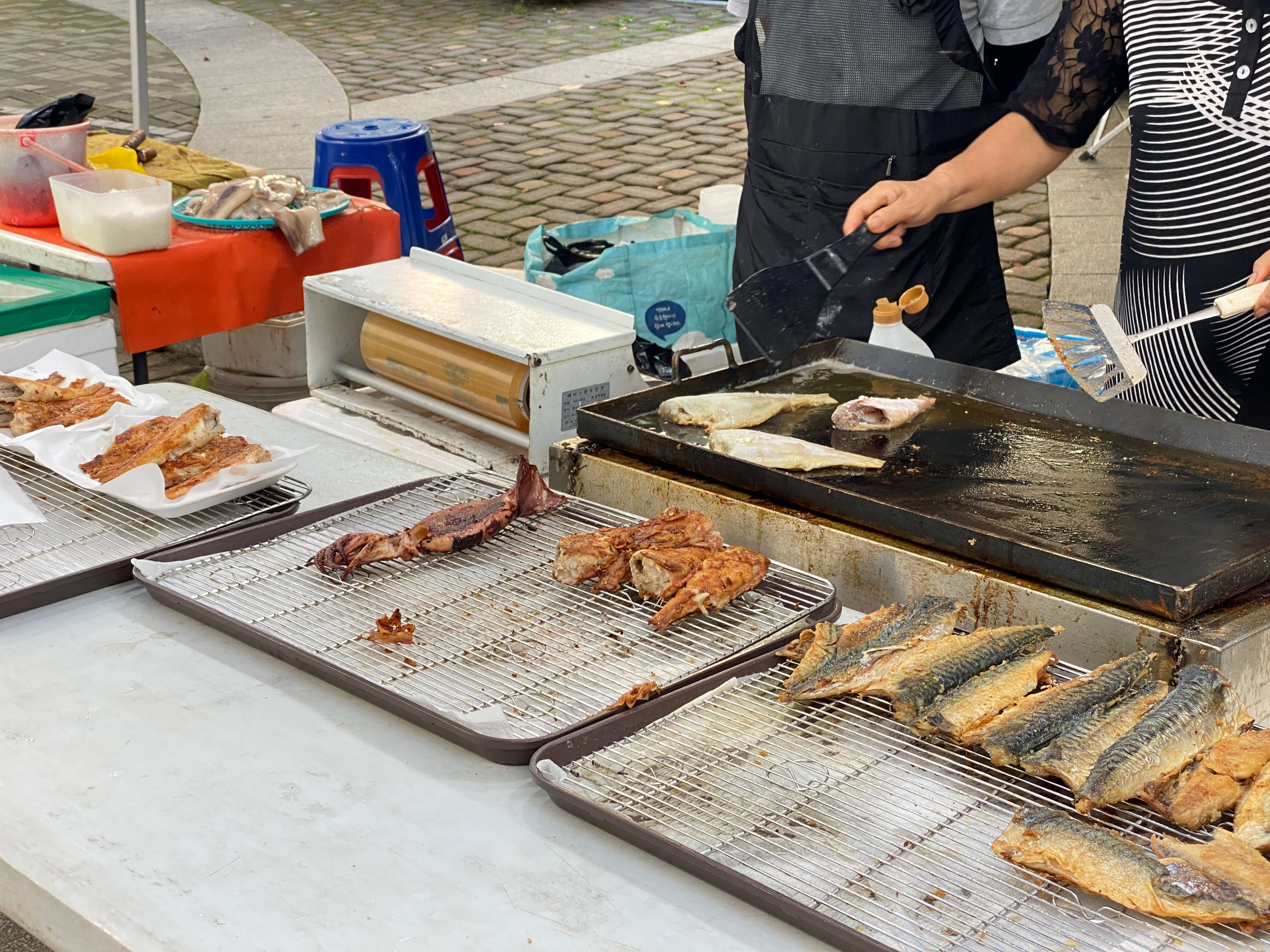 함안 칠원 자이아파트 장날 내돈내먹 추천 메뉴/ 수제어묵 오뎅 꼬지 곱창순대볶음