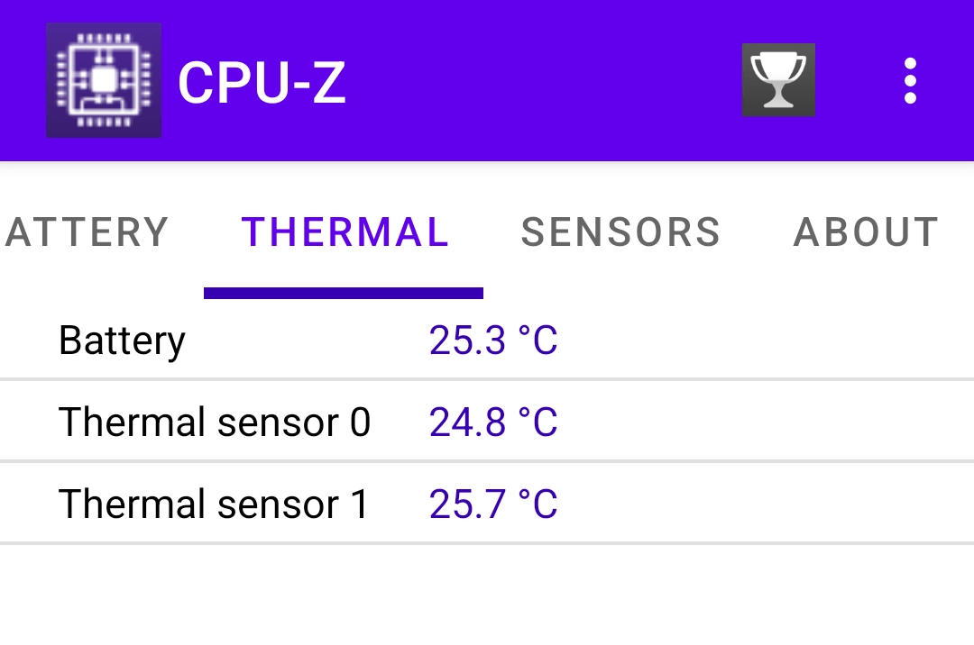 핸드폰 온도 확인
