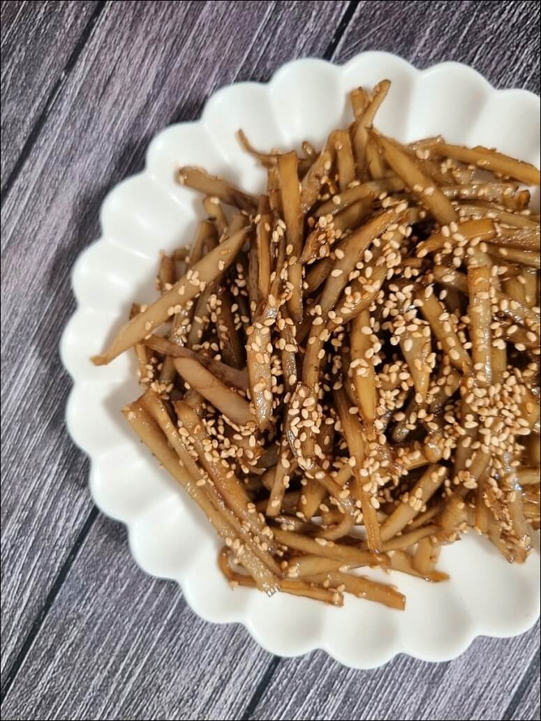 우엉조림 만드는 법