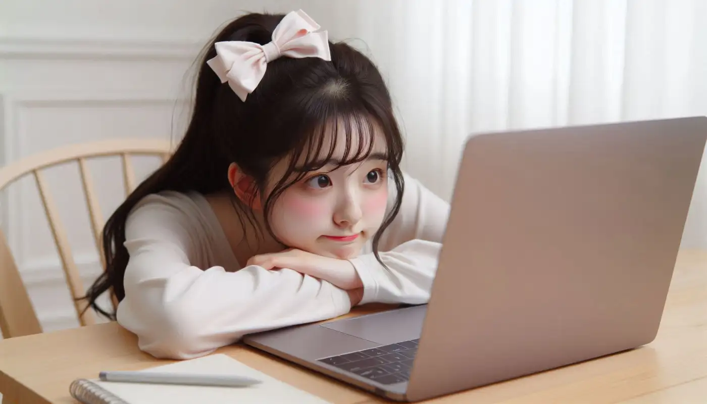 고교학점제-선택과목-종류를-알아보는-여성의-모습