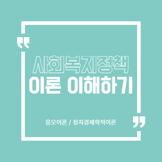 음모이론 및 정치경제학적이론