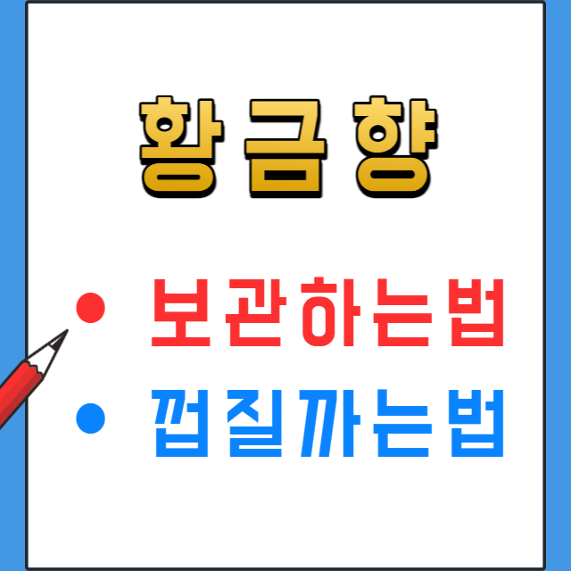 황금향보관법과껍질까는법