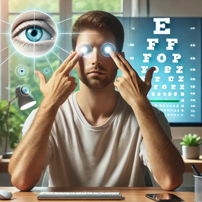 눈 피로 예방운동 간단 안구 스트레칭