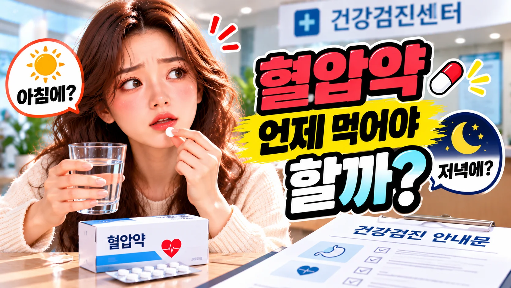 건강검진_혈압약_복용시간_4번