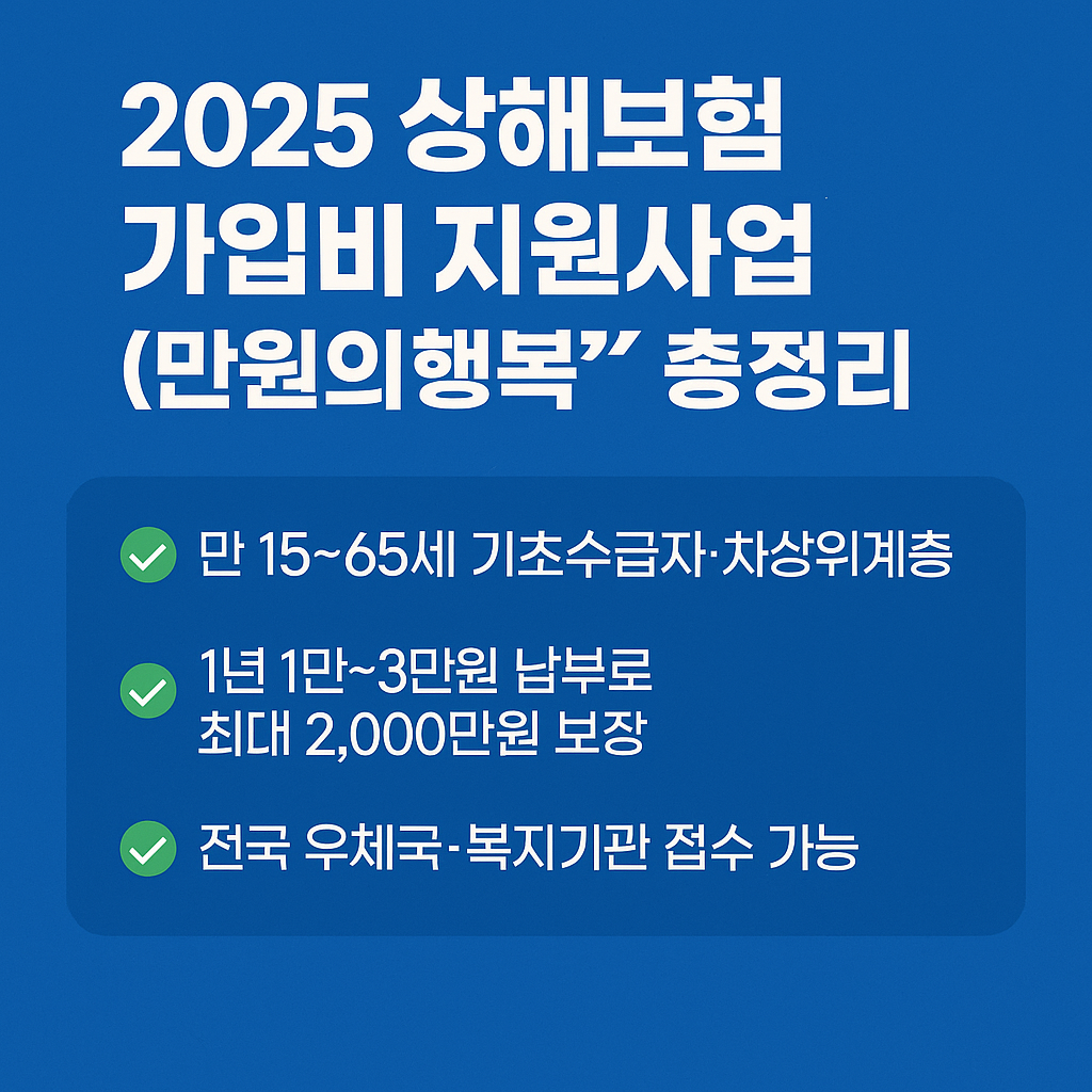 만원 상해보험