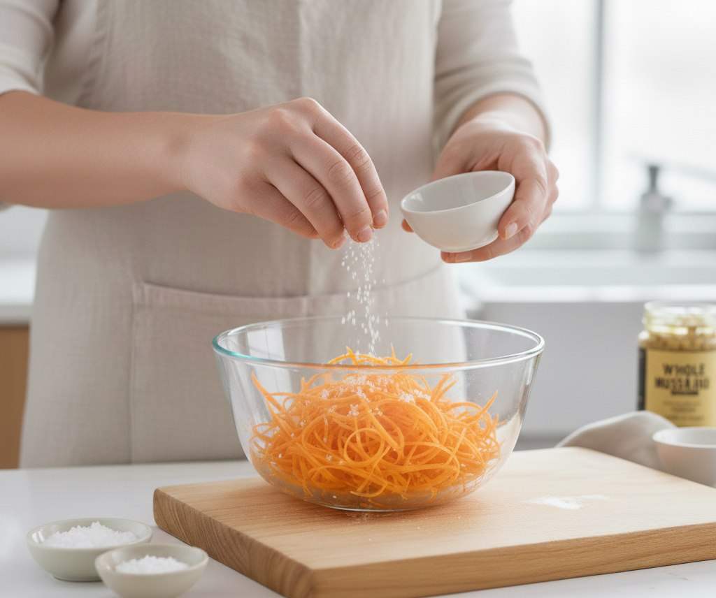 실패 없는 프렌치 스타일 당근 라페 레시피