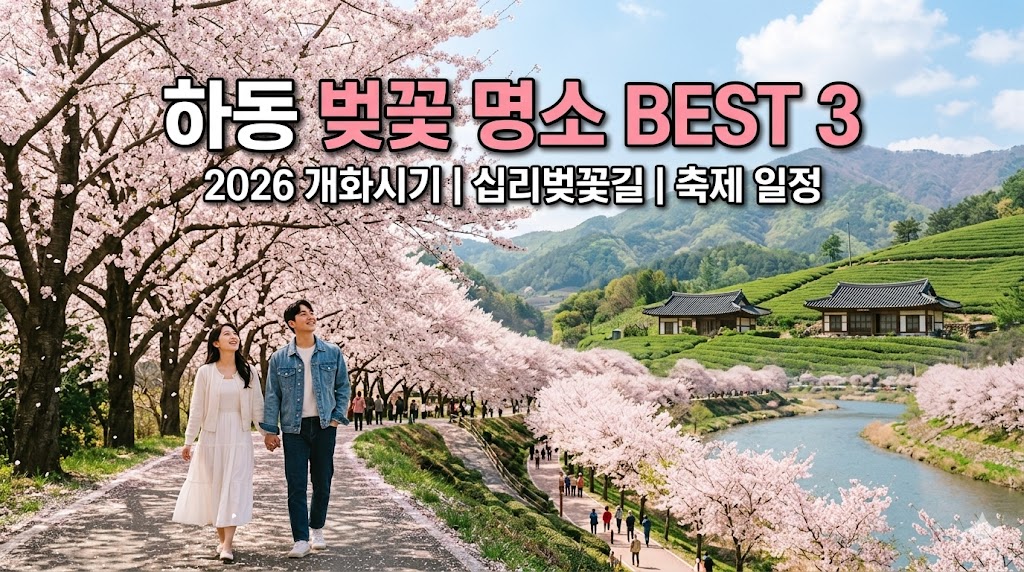 하동 벚꽃 명소