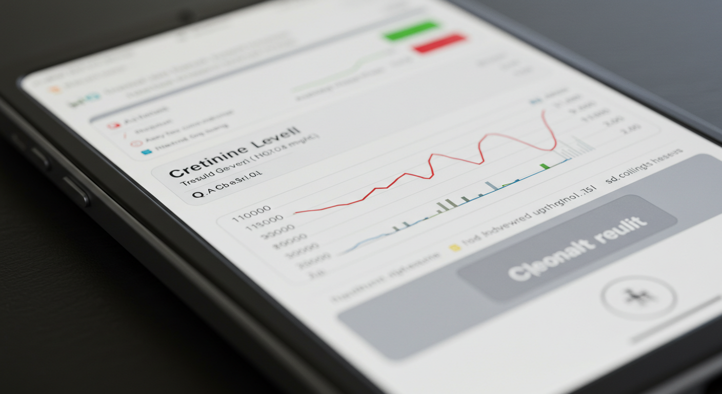 크레아티닌 수치가 높다면? 신호를 놓치지 마세요