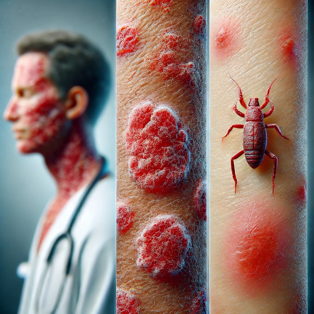 아토피 피부염과 유사한 증상을 보이는 피부 질환들