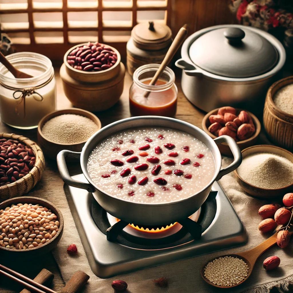 통단팥죽만드는법