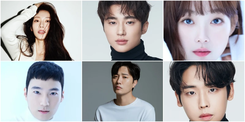 이유미 소속사 바로엔터테인먼트 소속 연예인들인 배우 공승연, 변우석, 이유미, 이홍내, 진구, 박정우 프로필