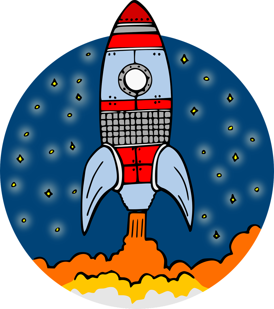 스페이스X와 우주항공 관련 이미지