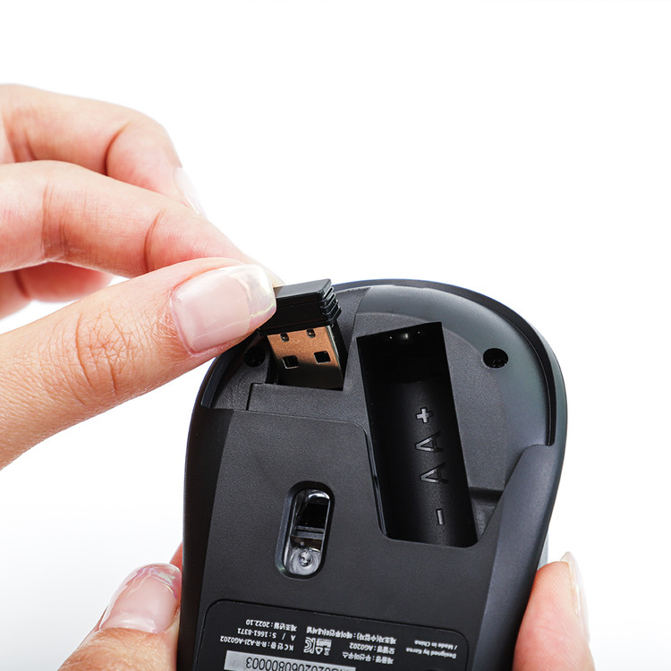 A2 AG0202 6버튼 완전 무선 무소음 양손식 마우스