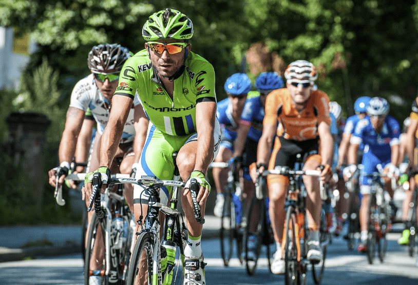 자전거 장갑 착용