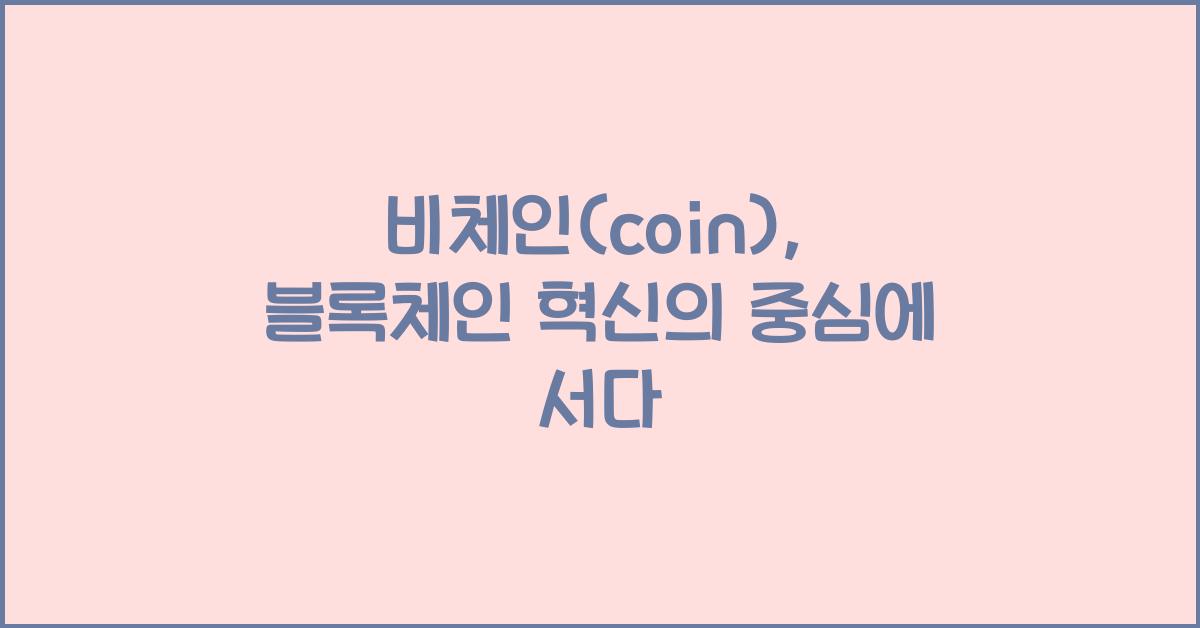 비체인(coin)