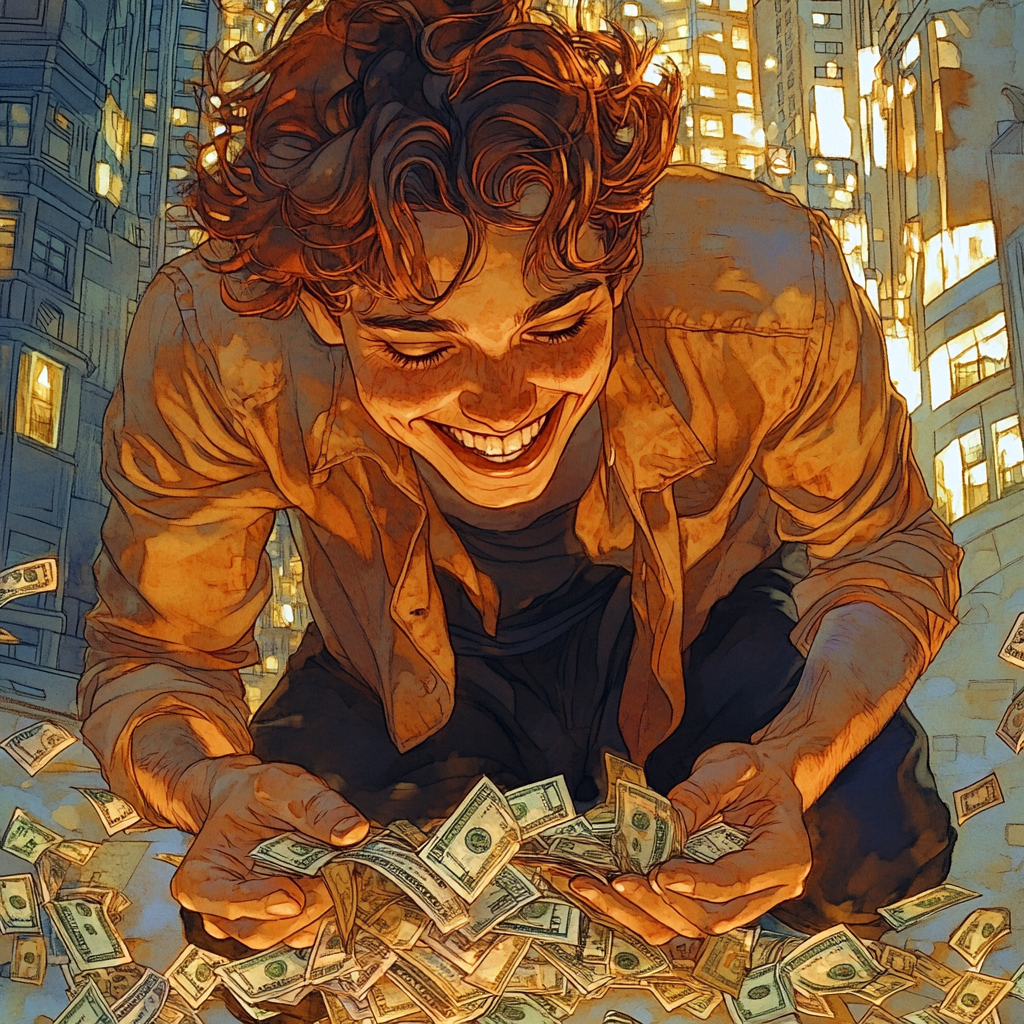 돈 줍는 꿈