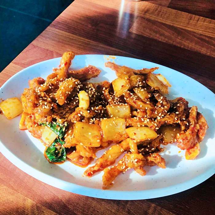 생방송 오늘저녁 대전 중앙시장 수구레볶음 맛집