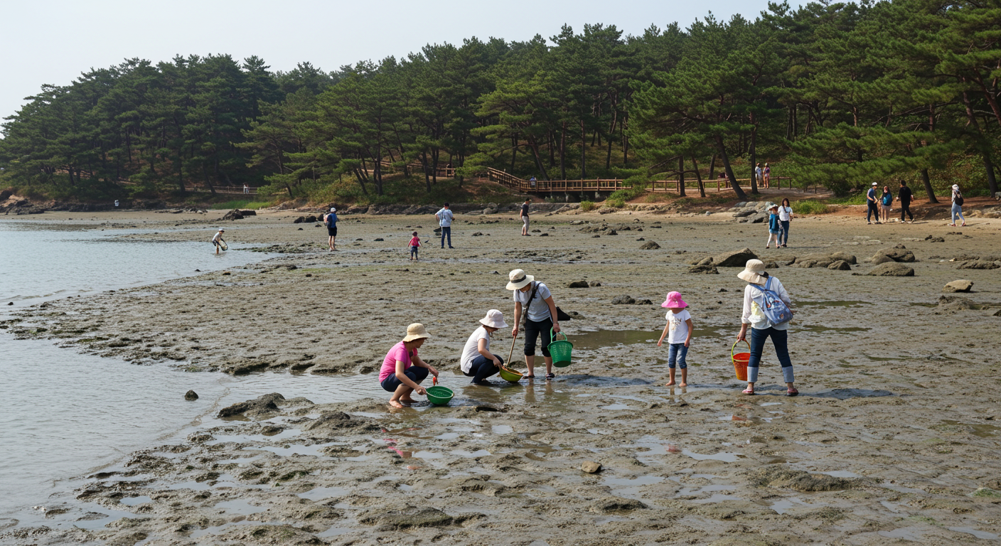해루질 갯벌 체험