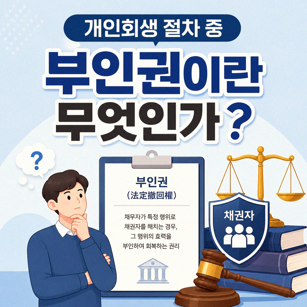 개인회생 시 부인권 행사와 명의 문제, 이것만은 꼭 알자