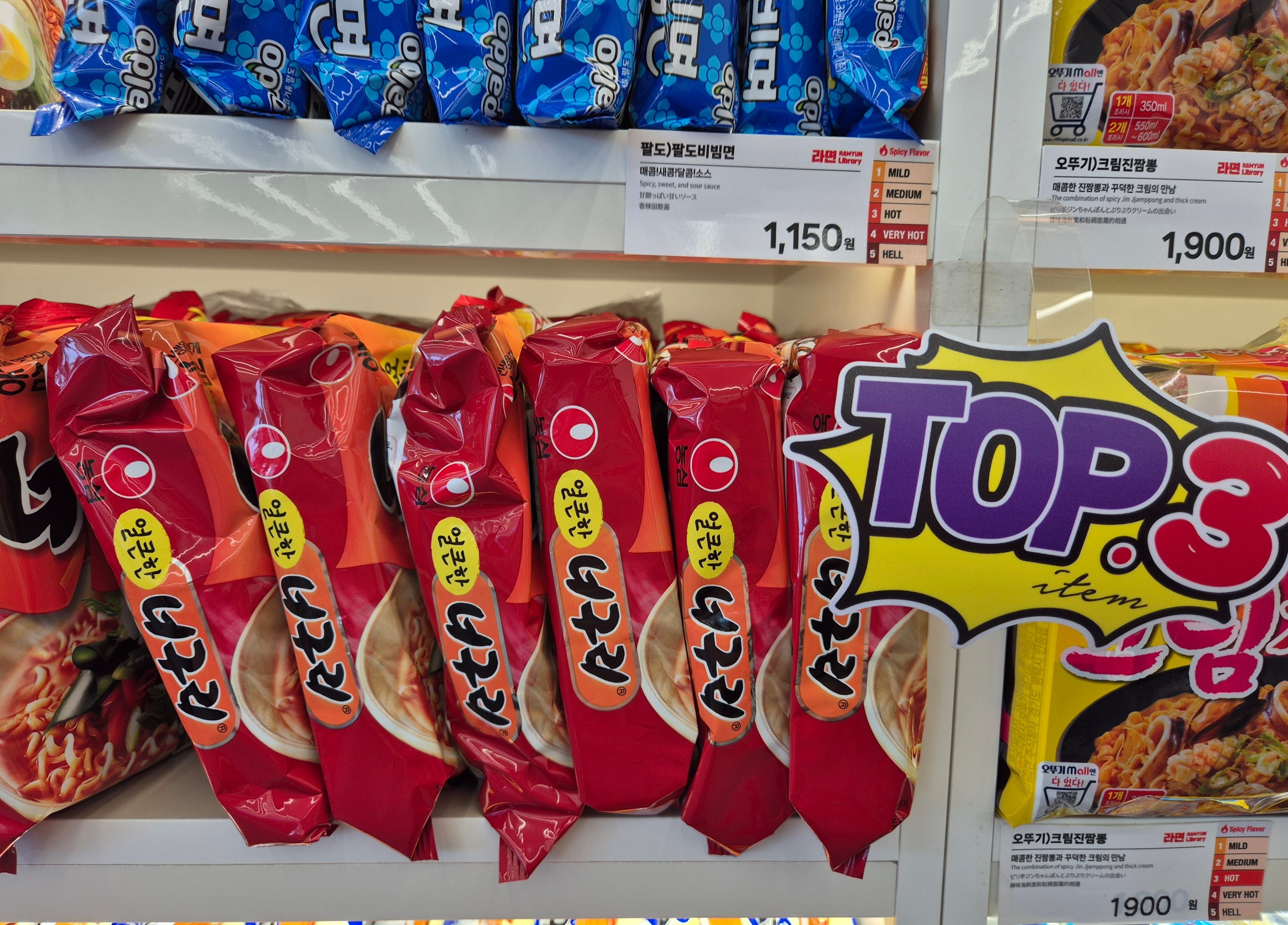 CU 왕산마리나점 라면박물관