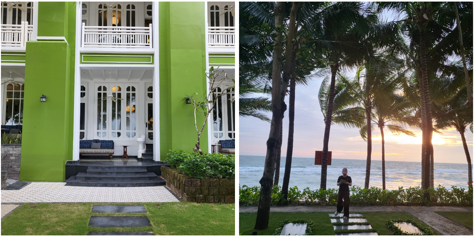 방에서 나오면 보이는 테라스