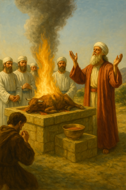 레위기 9장 아론