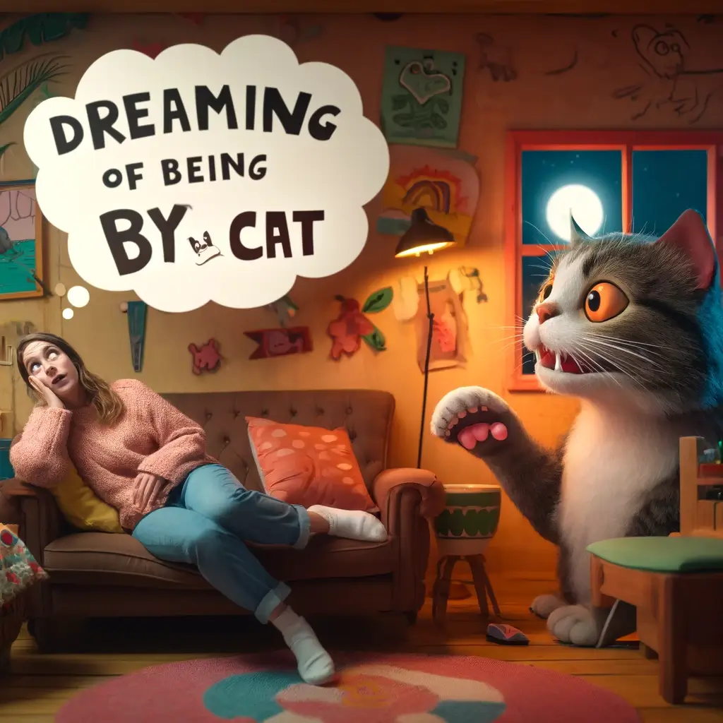 고양이한테 물리는 꿈 해몽