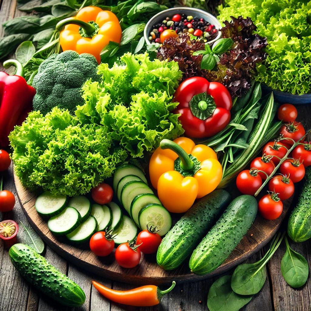 유럽 샐러드 채소