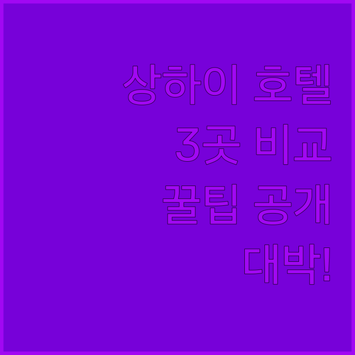 신톈디 예원 화이하이루 상하이 대표 ..