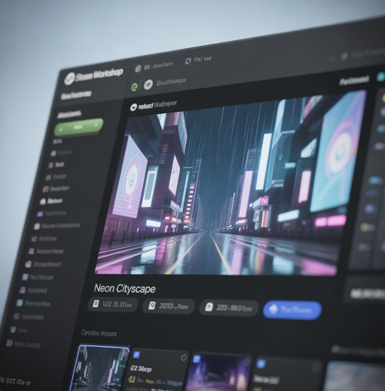 최고의 퀄리티를 원한다면, 'Wallpaper Engine'